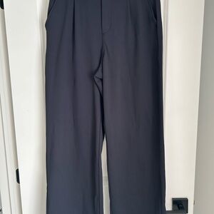 HALARA Black Dress Pants Straight-Leg Classic